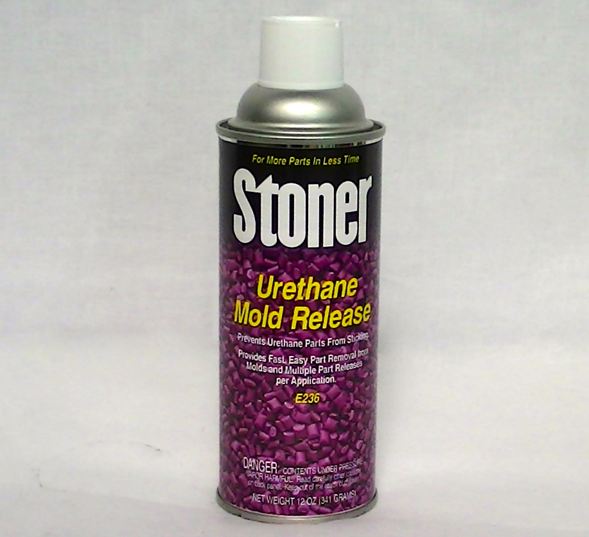 Stoner E-236 Urethane Mold release (silicone based) Non-Paintable 12 oz  aerosol - Raw Material Suppliers