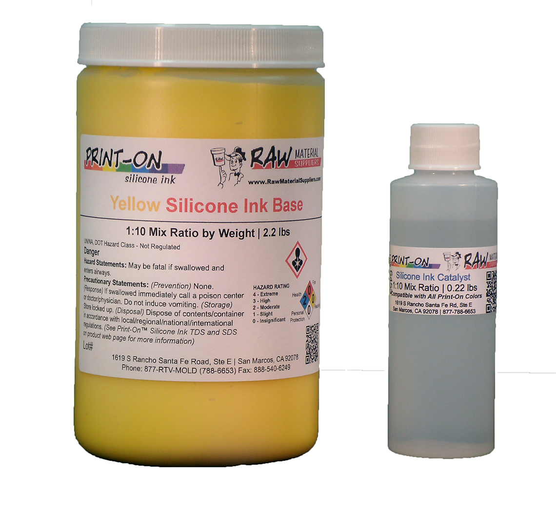 PrintOn® Yellow Silicone Ink Raw Material Suppliers