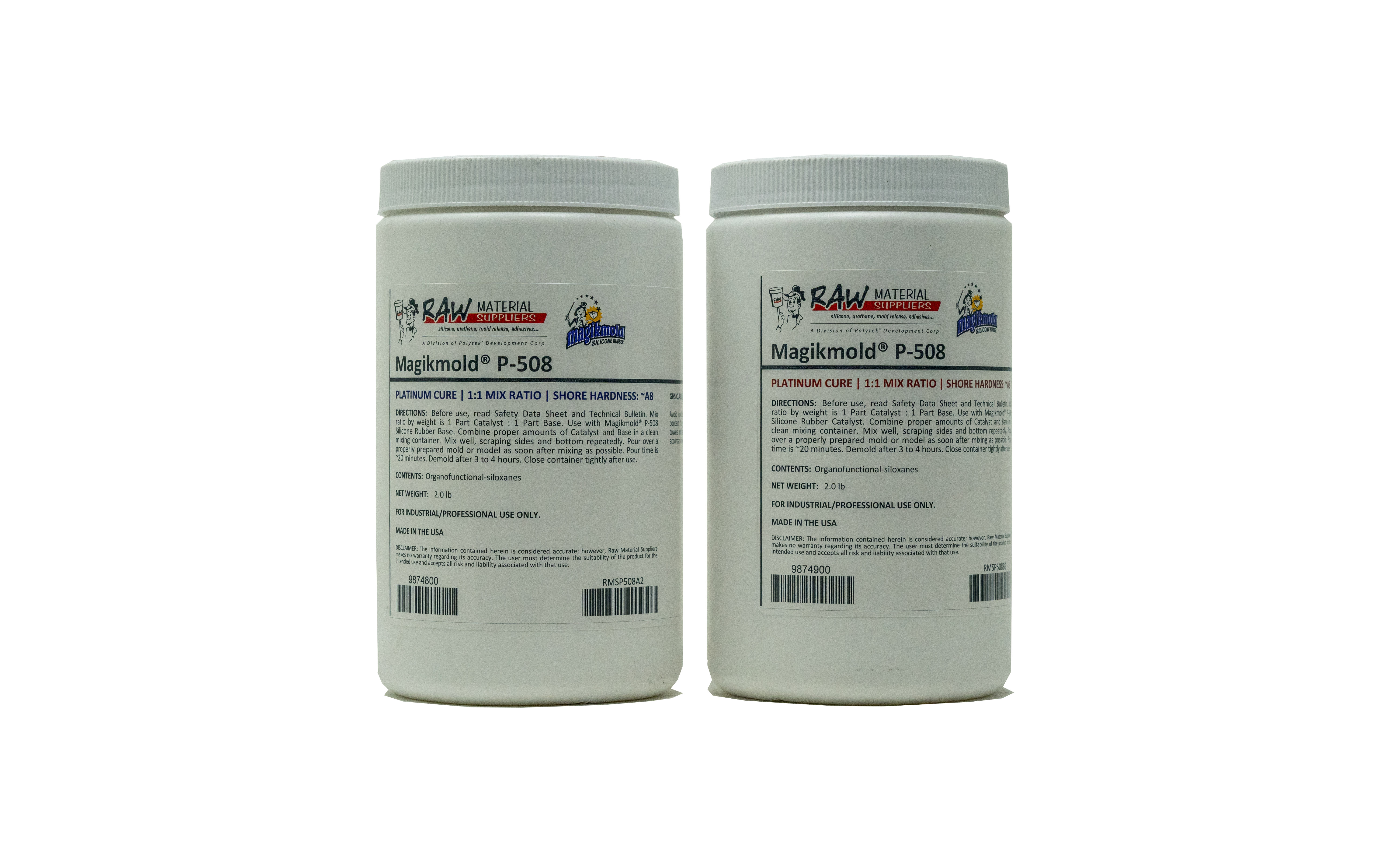 Magikmold® P-508 Platinum Cure Silicone Rubber