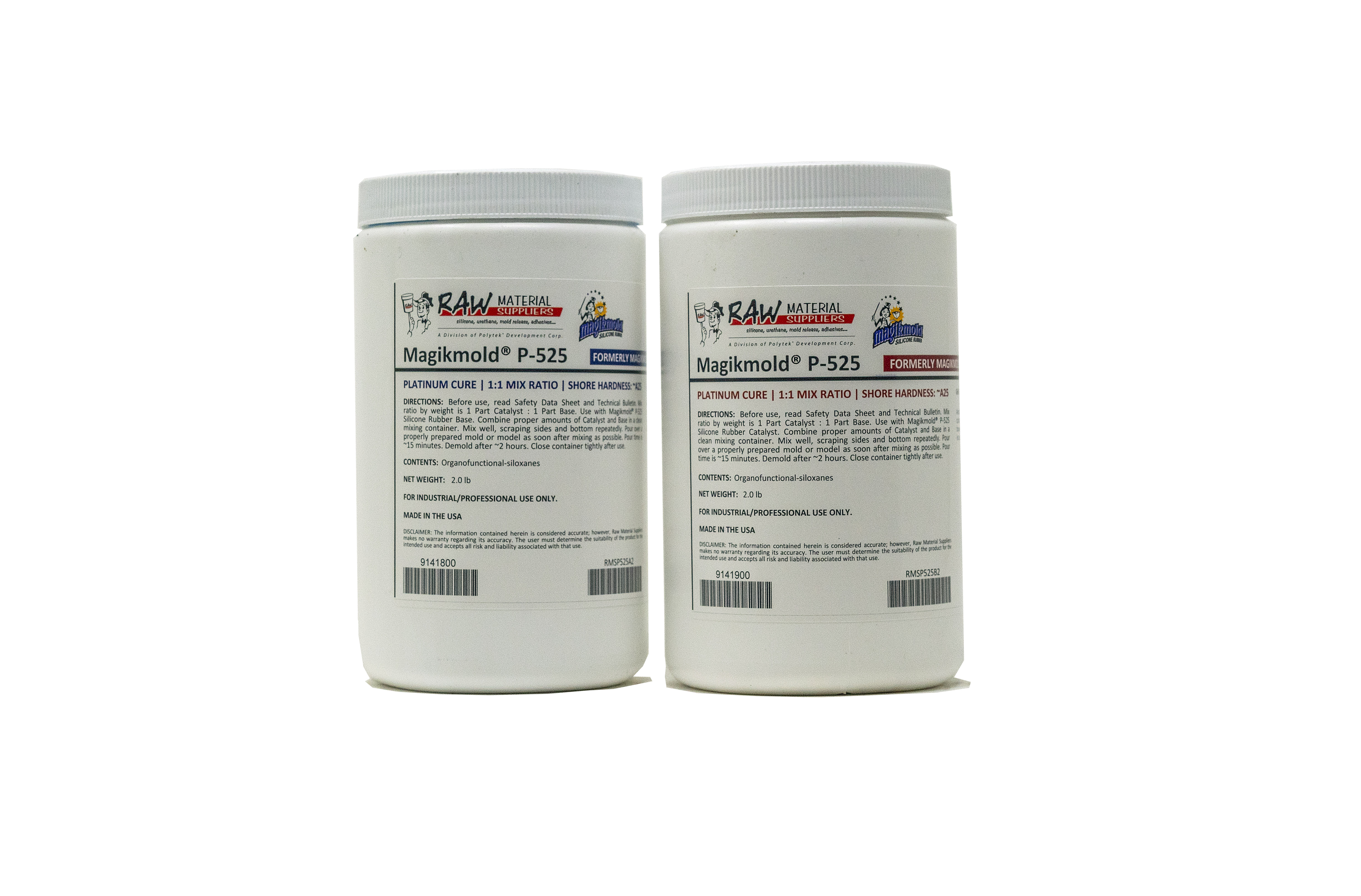 Magikmold® P-525 Platinum Cure Silicone Rubber - Raw Material Suppliers