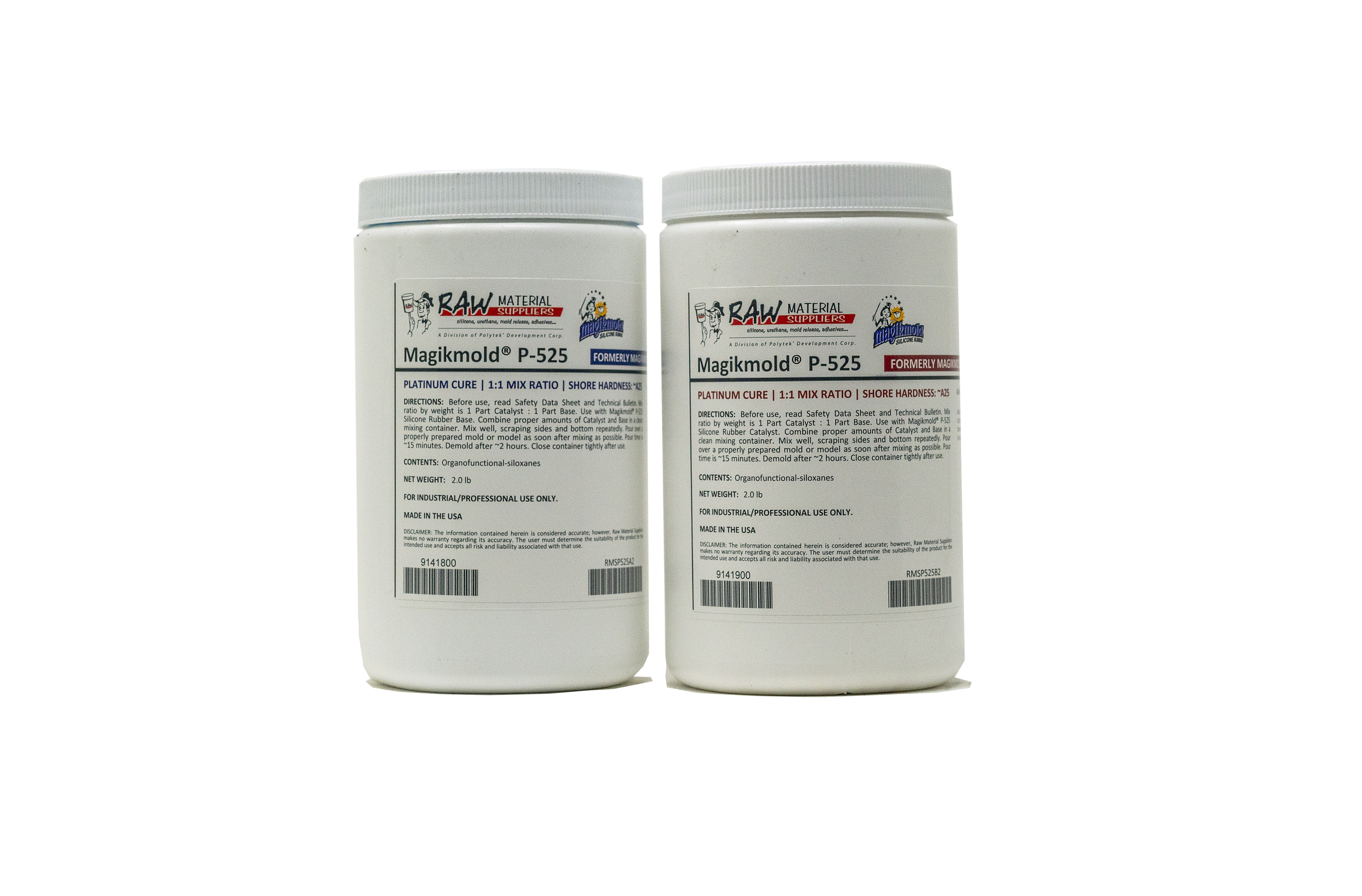 Magikmold® P-525 Platinum Cure Silicone Rubber - Raw Material