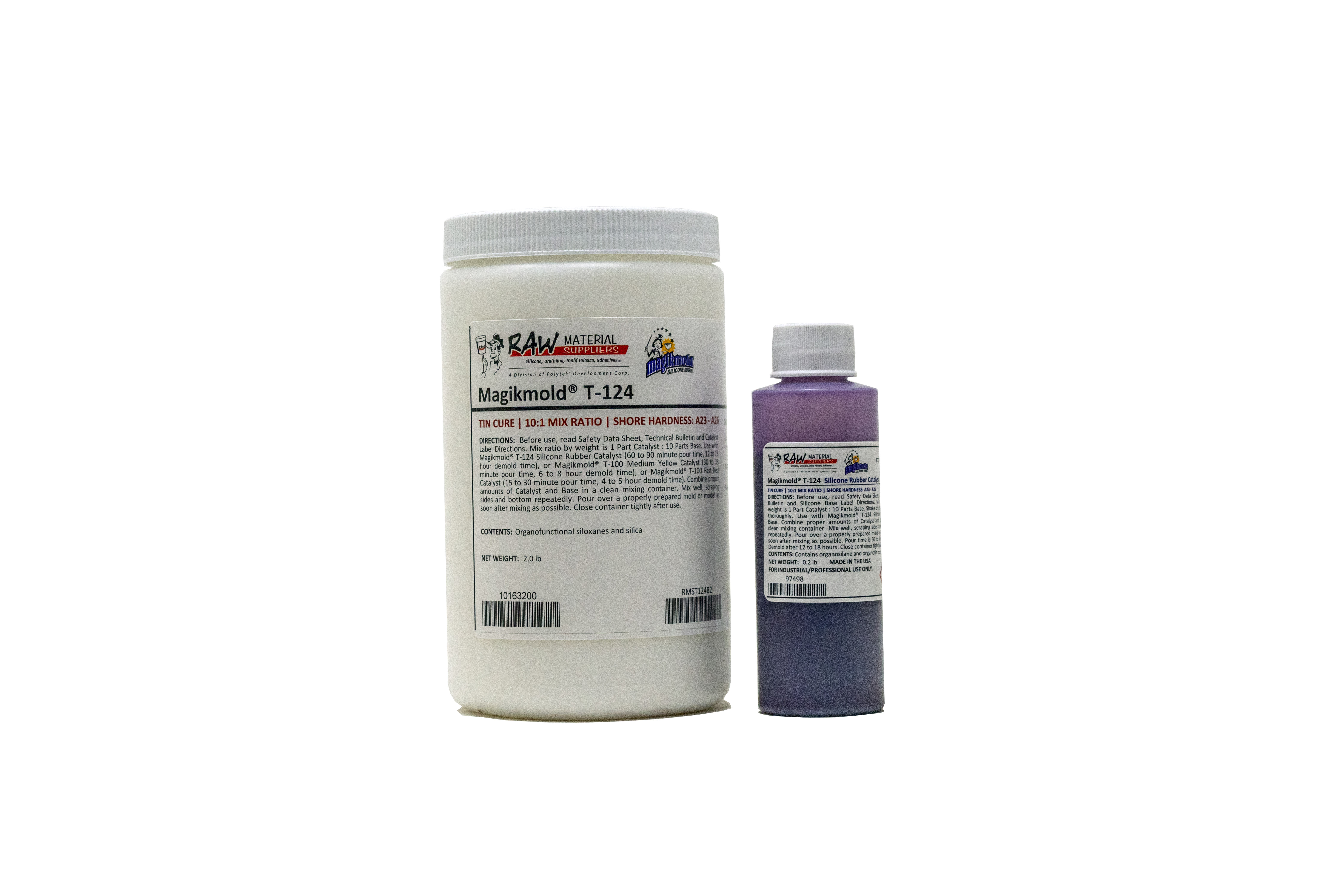 Magikmold® T-124 Tin Cure Silicone Rubber - Raw Material Suppliers